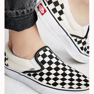 Classic Checkered Slip-on Vans